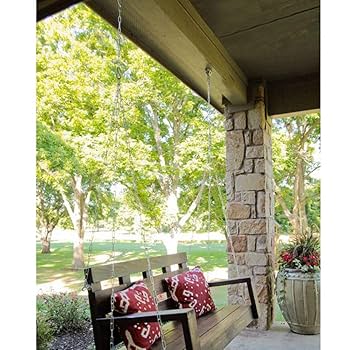 Kit Sospensione Per Amaca E Altalena - Ganci In Acciaio Inox, Catena 80cm, Portata 200kg - Foto 5