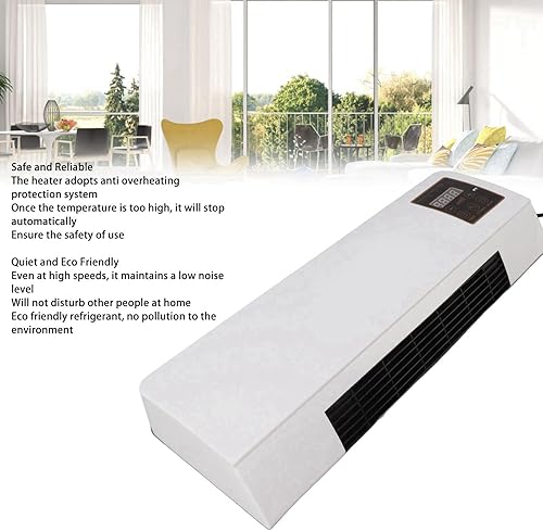 Miniatura 8 de ZJchao Máquina de calefacción de pared de doble uso, aire acondicionado pequeño soplado altamente eficiente ventilador de aire natural y caliente