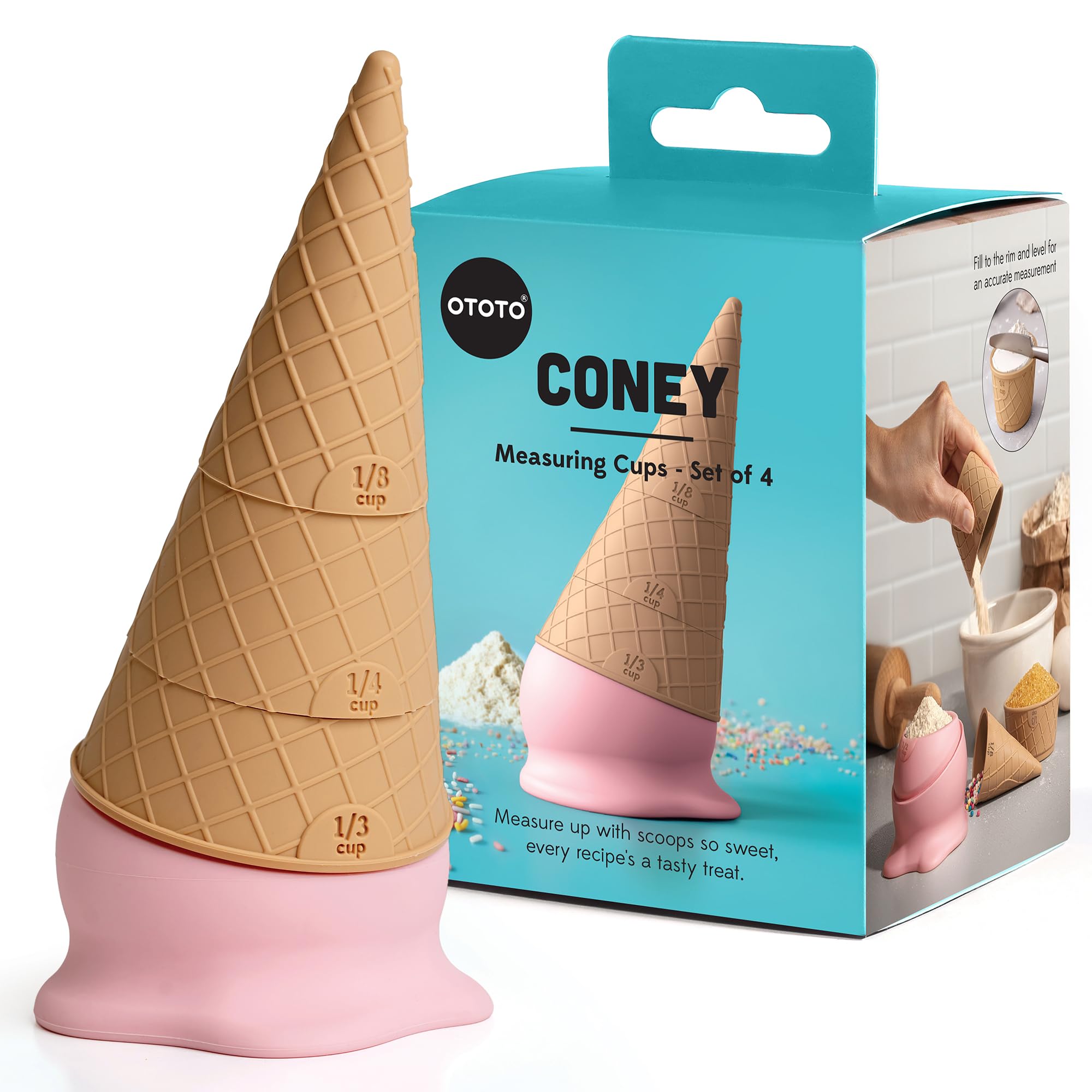 Ice Cream Measuring Cups