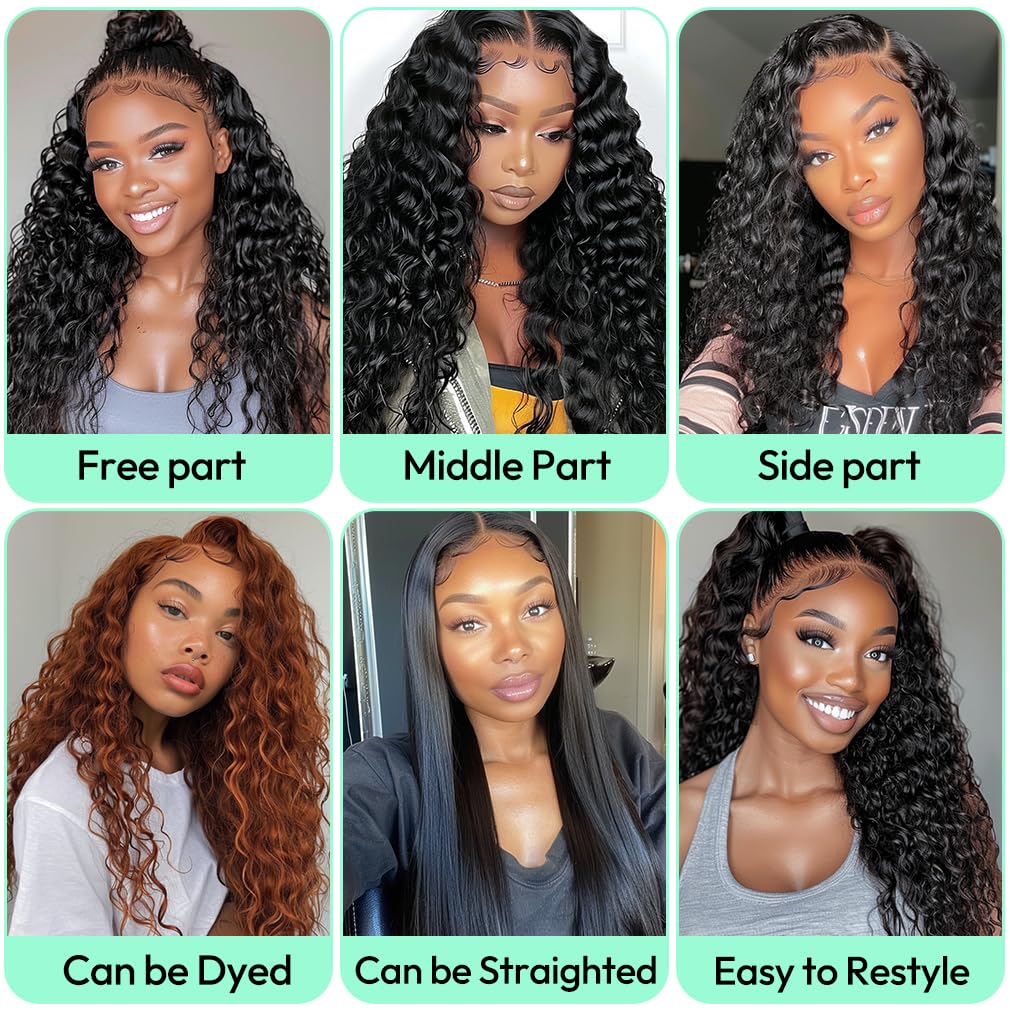 Loose Deep Wave Brazilian Virgin Human Hair Bundles