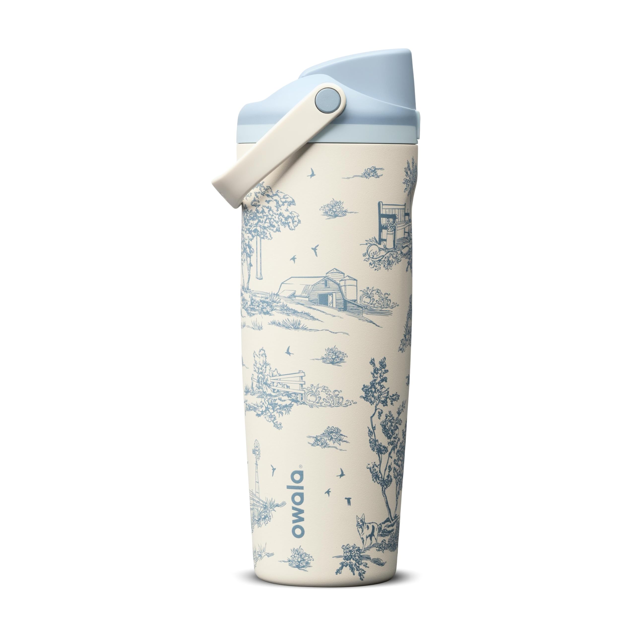 Owala FreeSip Sway Stainless Steel Water Bottle 30 oz Toile Be Home
