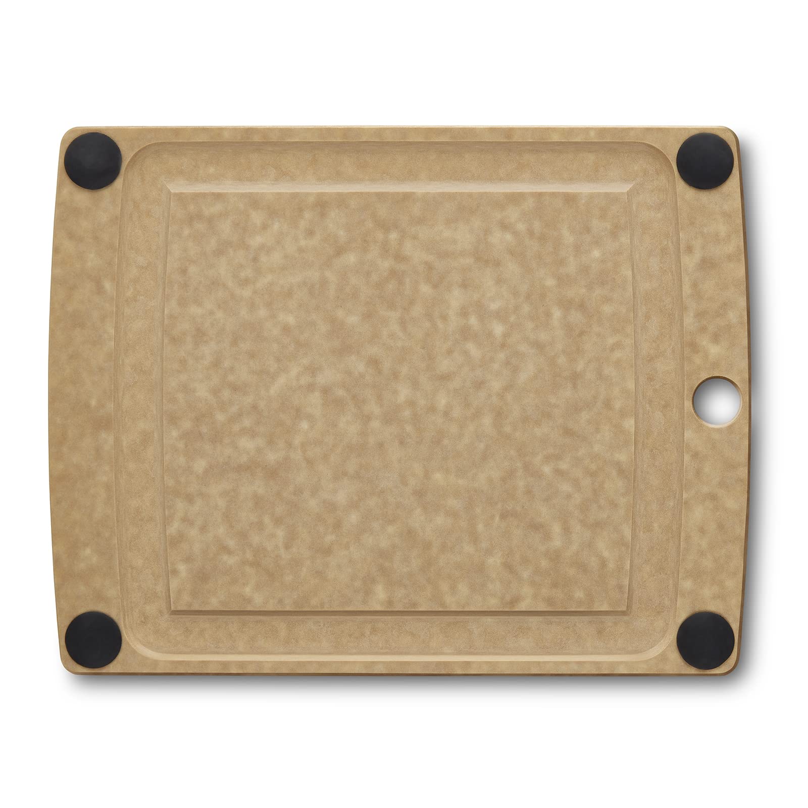 Victorinox Chopping Board, All-in-One, Cutting Board S 29.2 x, 22.8 x, 0.6, Groove, Durable, Non-Slip Feet, Dishwasher Safe, Brown