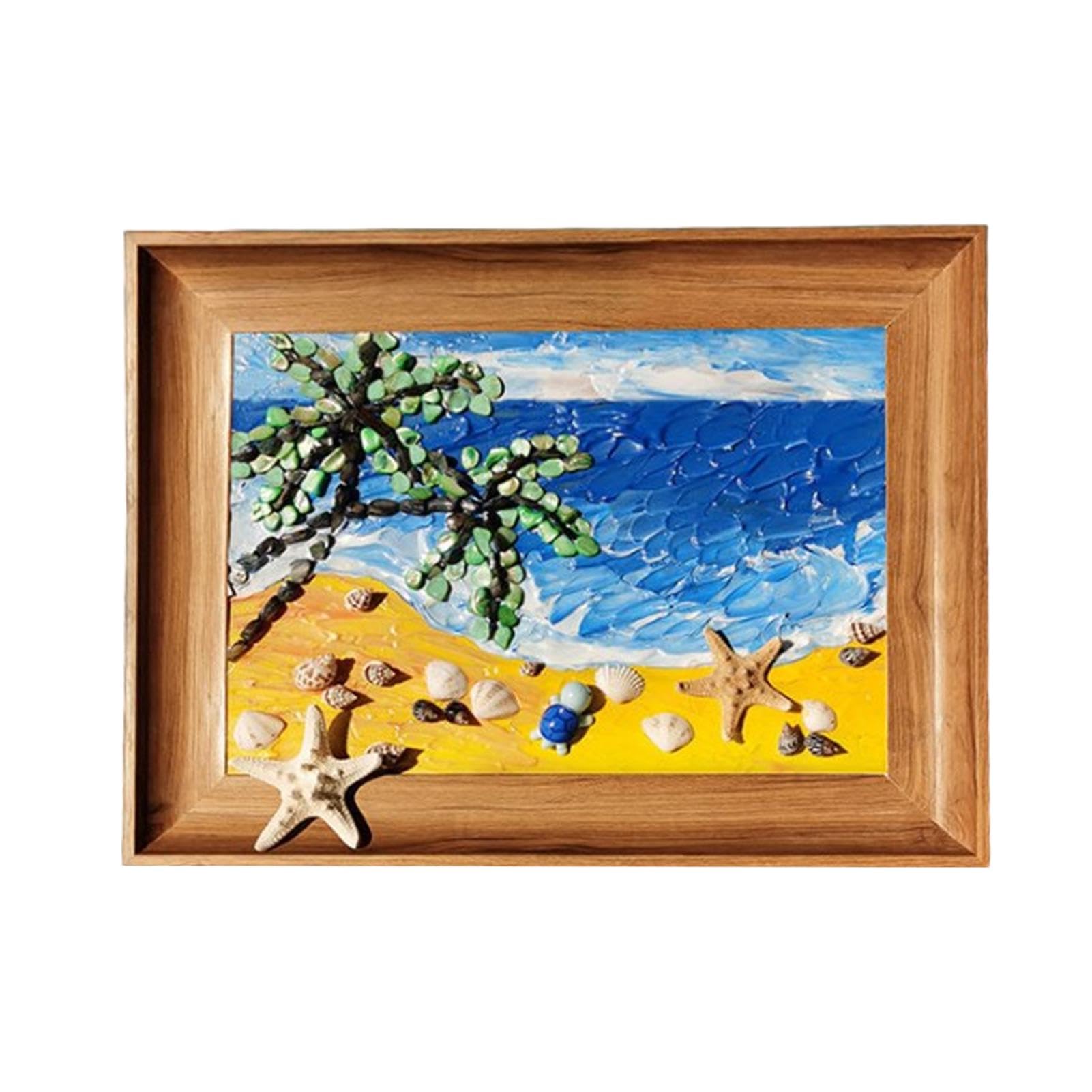 Verre de mer pour kit d'art mural résolvant le manque d'inspiration créative