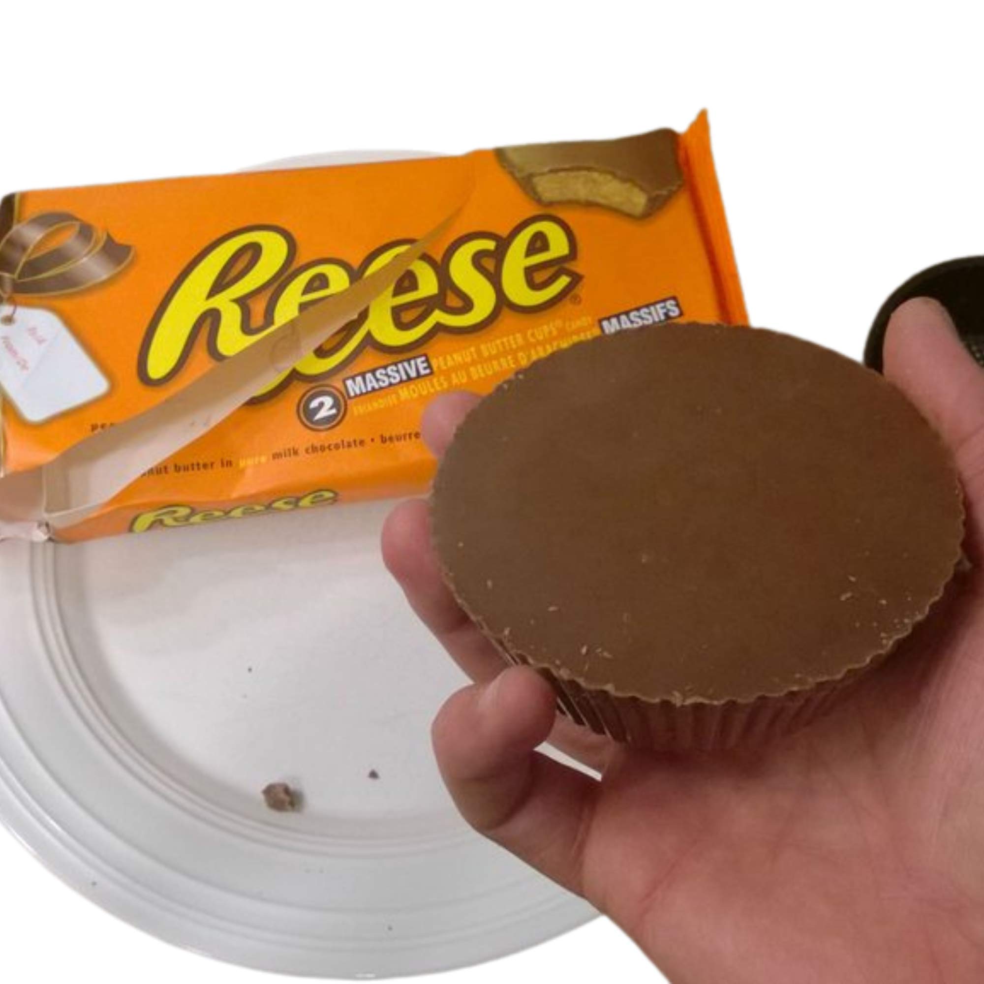 Jumbo 2 Half Pound Reese's Chocolate Reese’s Peanut Butter Cups 2