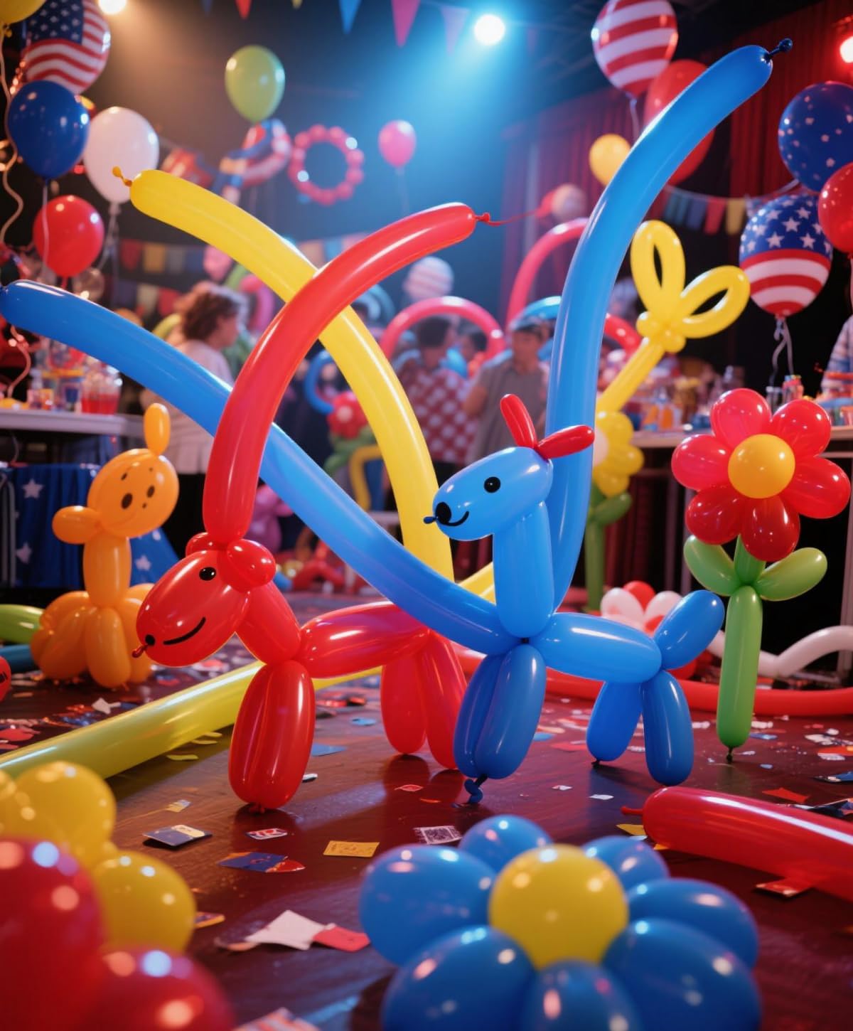 2000 Pcs 260 Balloons Bulk 20 Colors Long Twisting Balloon for Party Decorations, Magic Shows, Clown Supplies - Image 6
