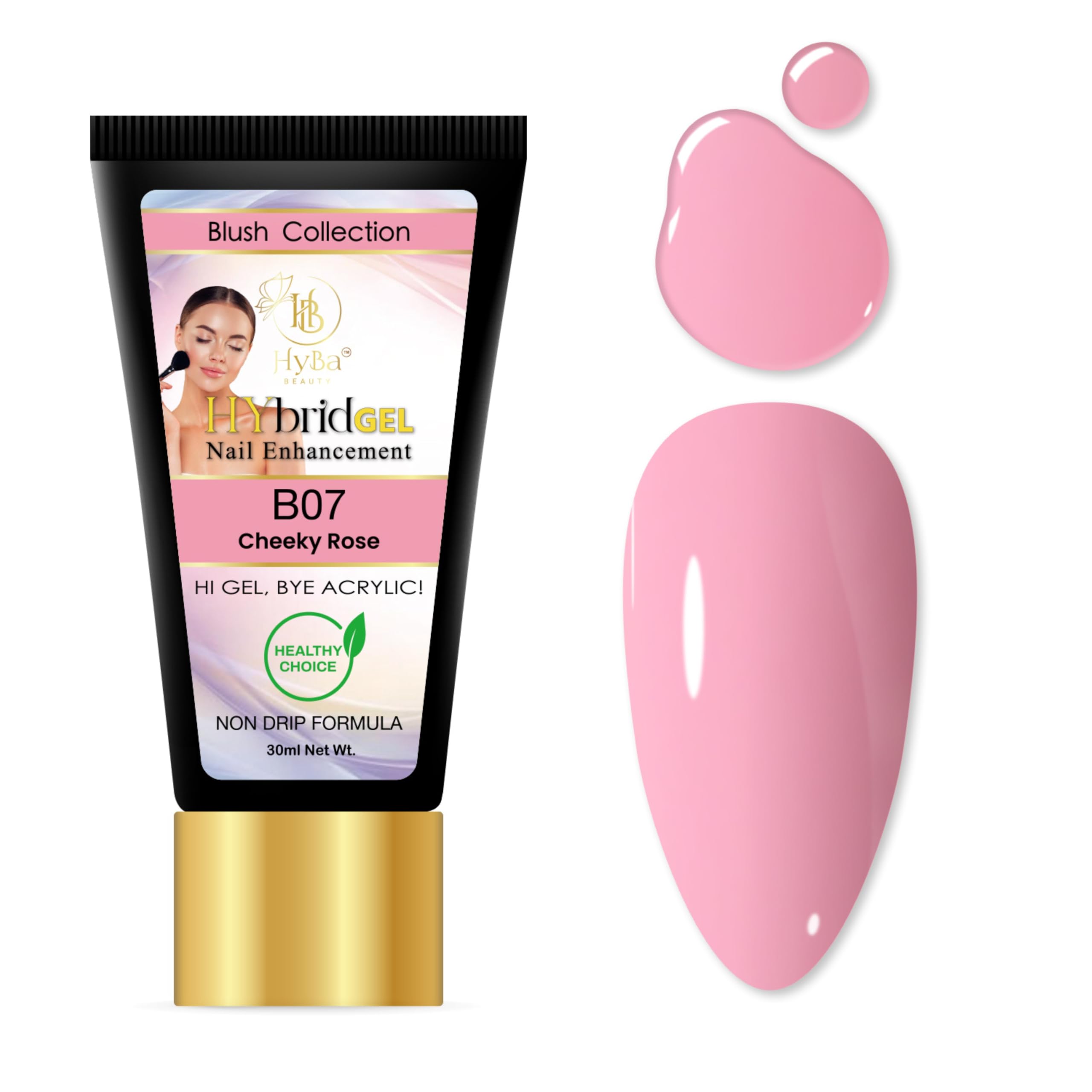 Amazon.com : HYBRID HYGEL Gel Polish Blush Collection 2 : Beauty