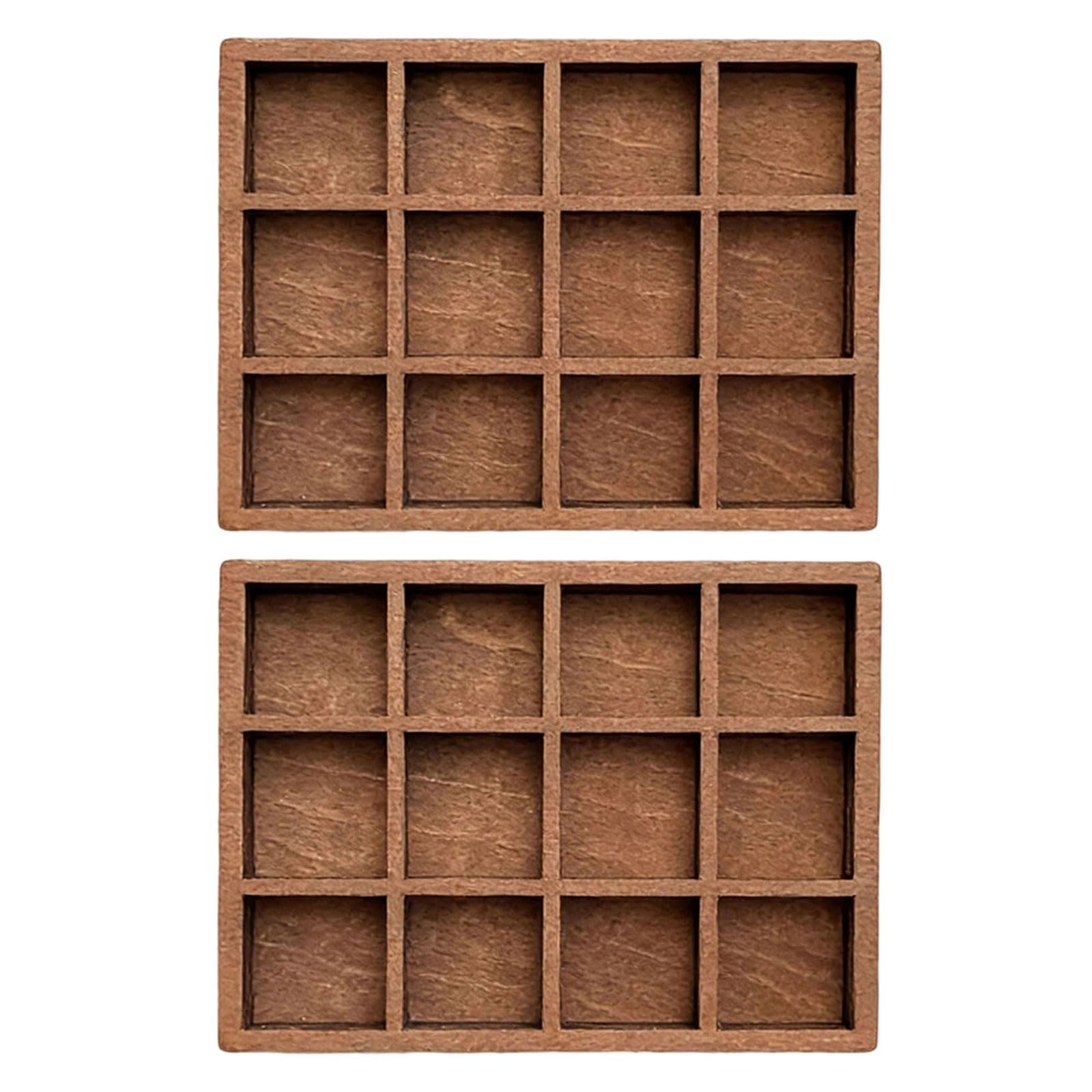 Msioytog A Bucolic Wood Display Shelf Wooden Crystal Organizers Tray For Gemstones Jewelry Nd Collectibles With Sturdy Construction Wooden Mineral Display Tray