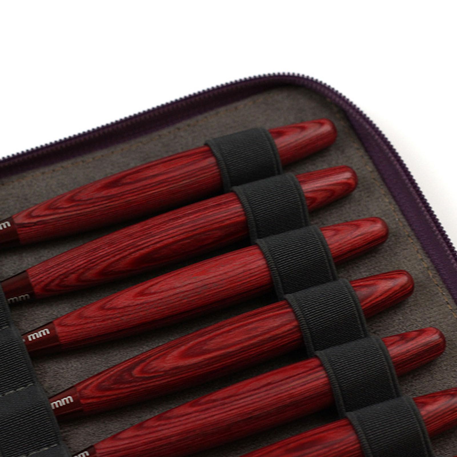 Avejjbaey - Set di 9 ganci all'uncinetto con manico in legno, manico ergonomico, gancio in alluminio, strumento artigianale per maglieria maglione, sciarpa, borsa per ago in legno