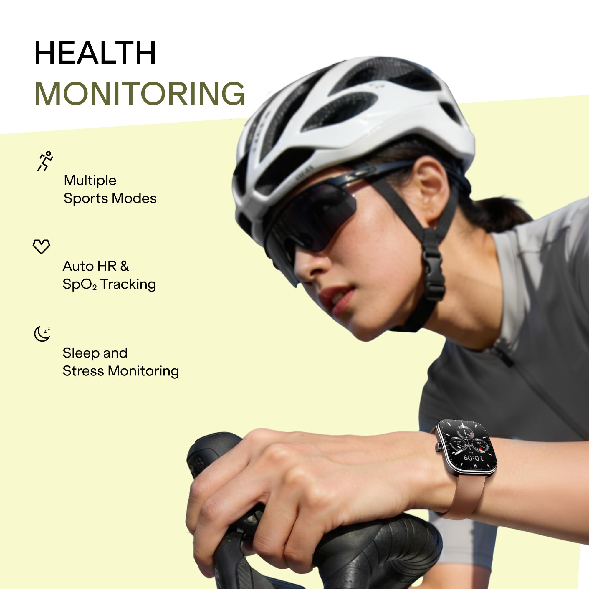 boAt Wave Sigma 3 Curv Smartwatch with 2.01” (5.33 cm) Immersive Curved Display, Metallic Finish, Functional Crown, BT Calling, Sleep, Stress, Heart Rate & SpO2 Monitoring, SOS, IP68(Timber Brown) — Amazon image 5