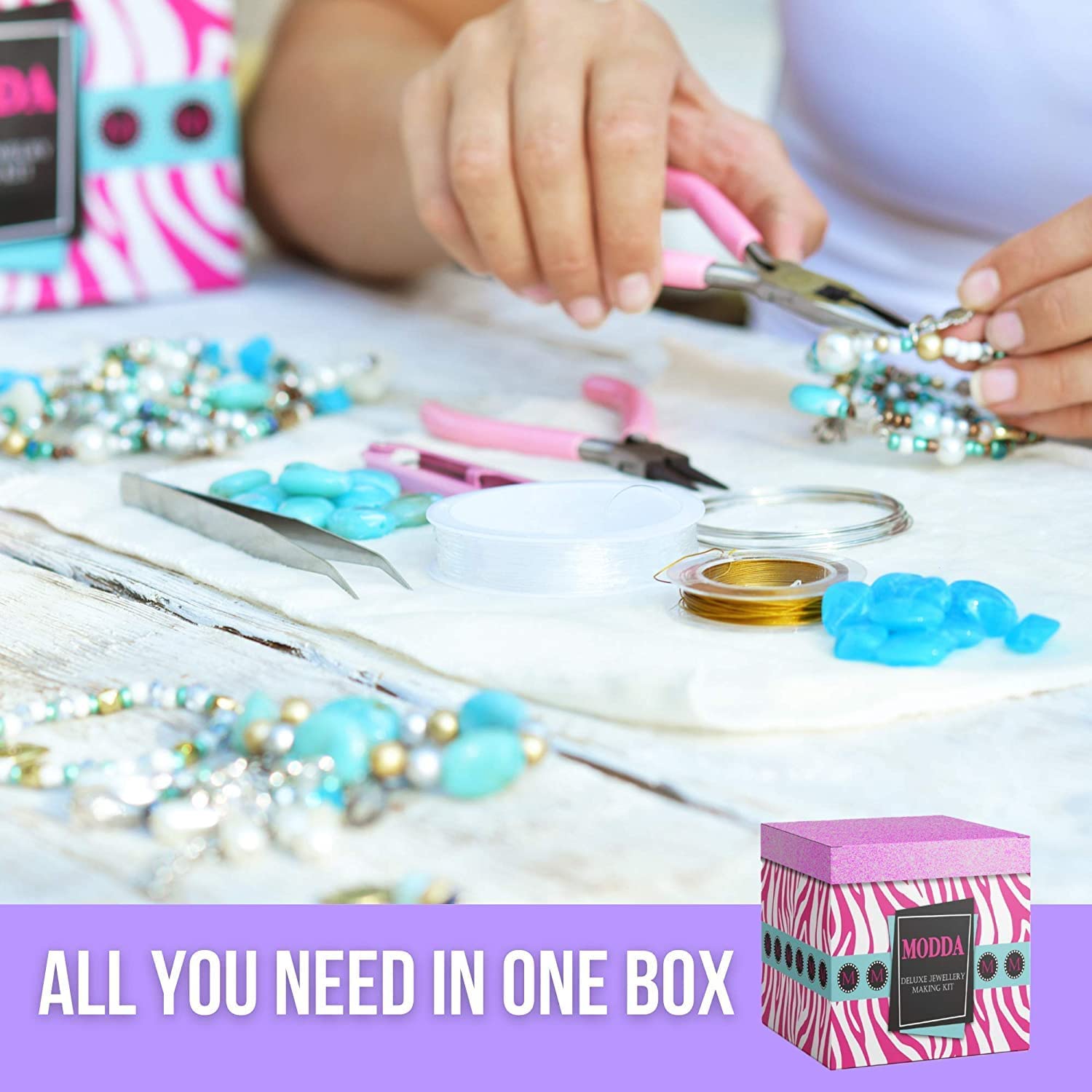 Dhruv Crafts Jewelry Making Supplies Material Kit Jewelry Repair