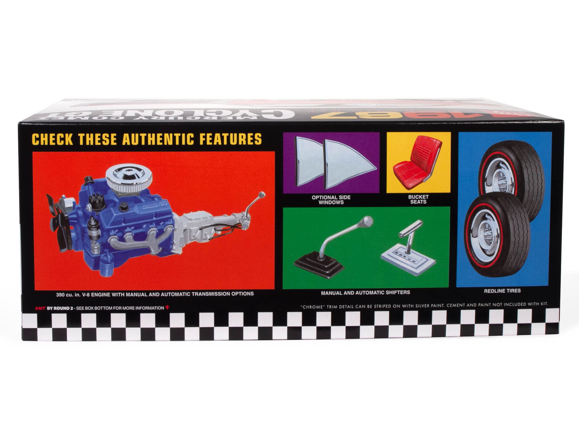 Amazon | AMT 1/25 1967 マーキュリー コメット サイクロン GT
