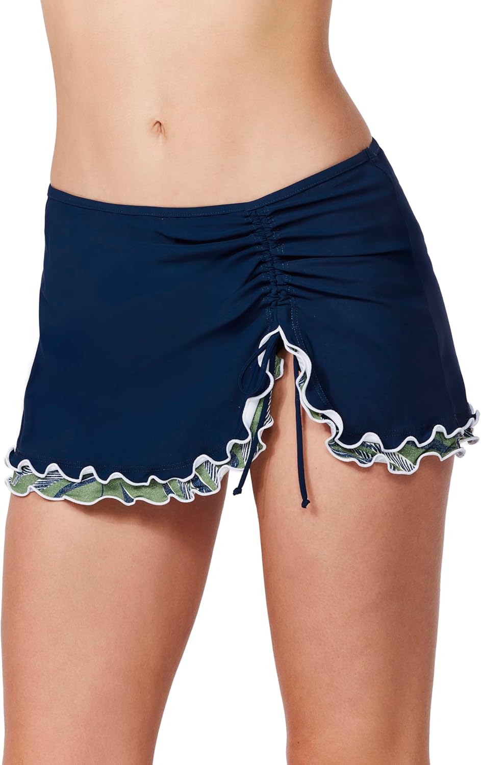 Profile by Gottex Skirt Swim Bottom- Built-in Panty, Side Slit for Added Movement, Front Lining, Tops Sold Separately