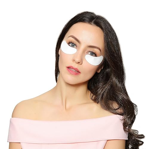 Miniatura 7 de Parches de almohadillas de colágeno sin pelusas, 50 pares para extensiones de pestañas