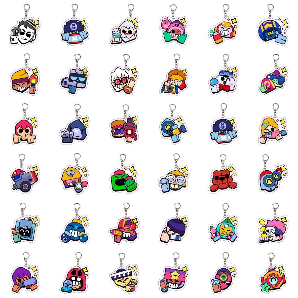 ブロスタ アクリルキーホルダー Amazon.co.jp: [HMONES] ブロスタ キーホルダー ペンダント アクリル