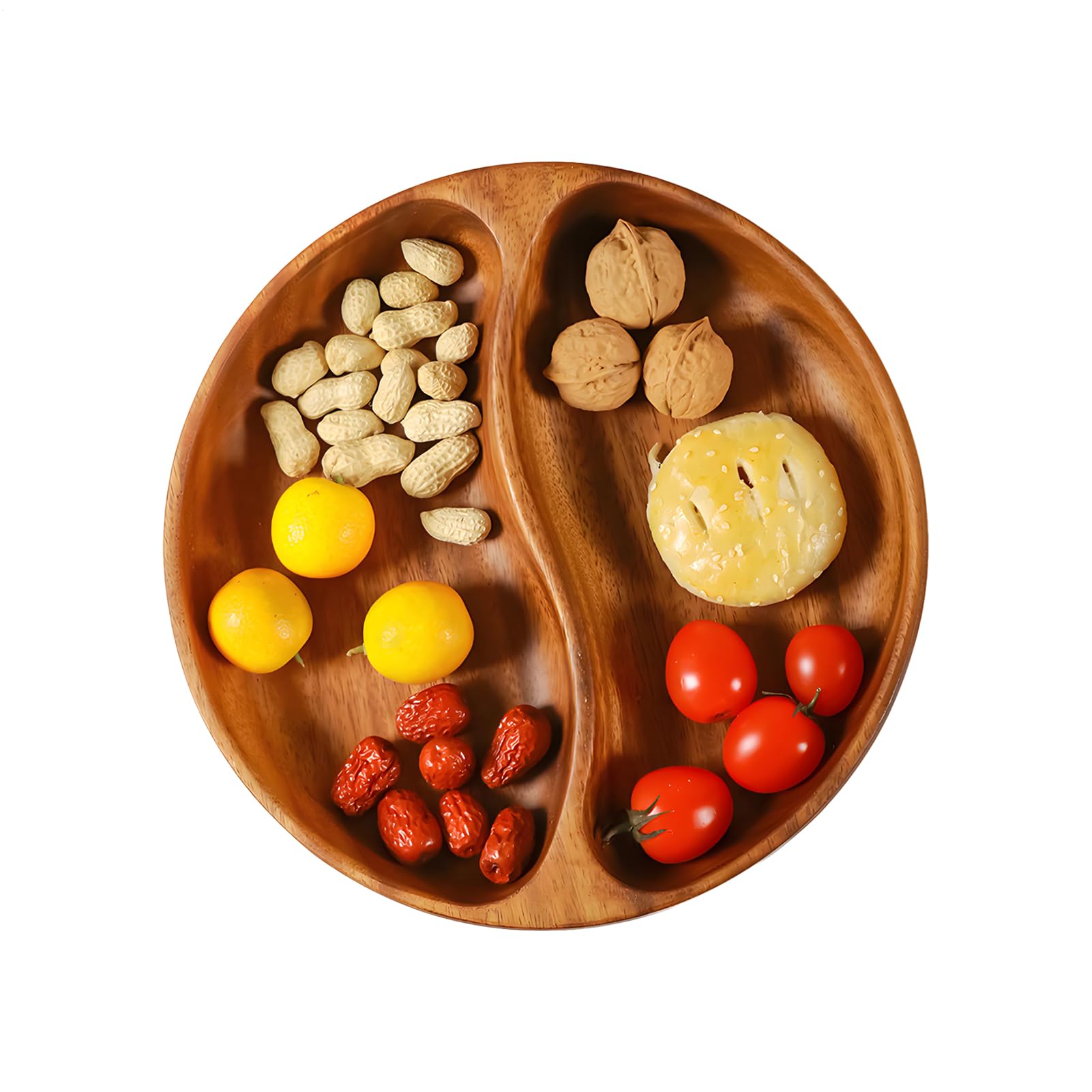 Generico Ciotole In Legno Per Cibo Servizio Rustico Decorativo | Porta Ciotole Da Insalata E Alimenti per Frutta Caramelle Biscotti Cucina Bancone Festa Casa Ufficio Bar Ristorante