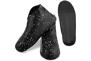 Rain Shoe Covers for Women - Waterproof, Non-Slip, Reusable Boot Protectors