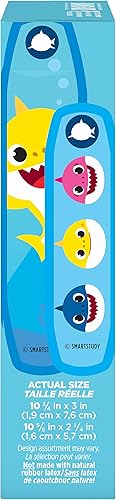 Vista 15 de Band-Aid Vendajes adhesivos de primeros auxilios de marca para niños y niños pequeños con personajes Moonbug CoComelon, vendajes estériles envueltos