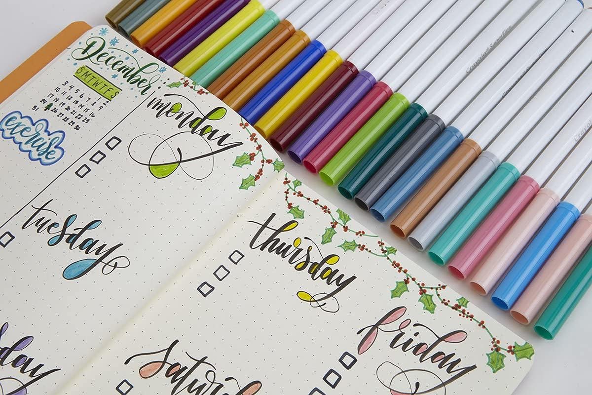 24 Pack Crayola Super Tip Markers CRAYOLA Supertips Washable