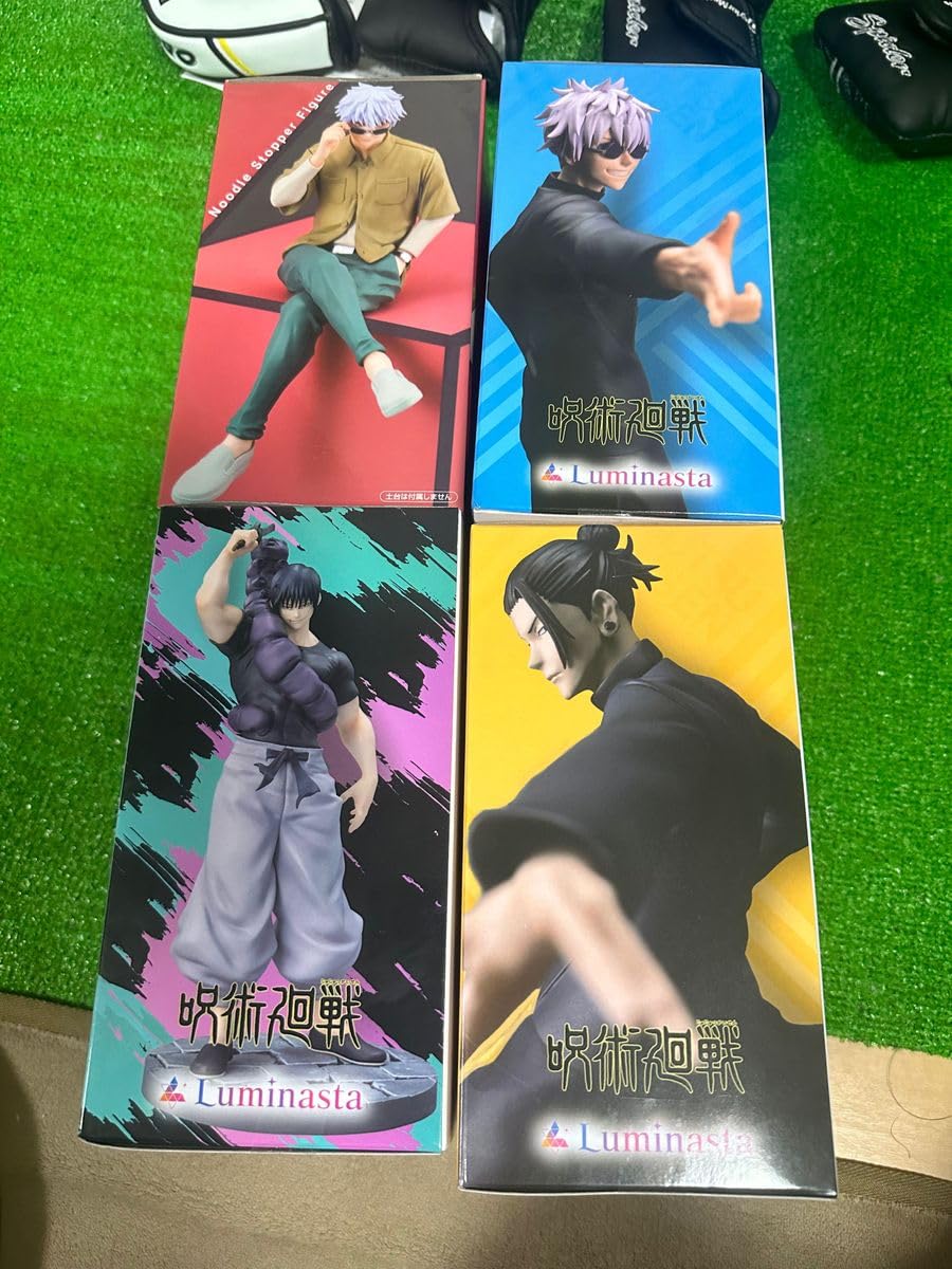 3点セット 五条悟　ヌードルストッパーフィギュア　懐玉•玉折 Amazon.co.jp: フィギュア ルミナスタ 懐玉 玉折 五条悟 夏油傑 伏黒甚