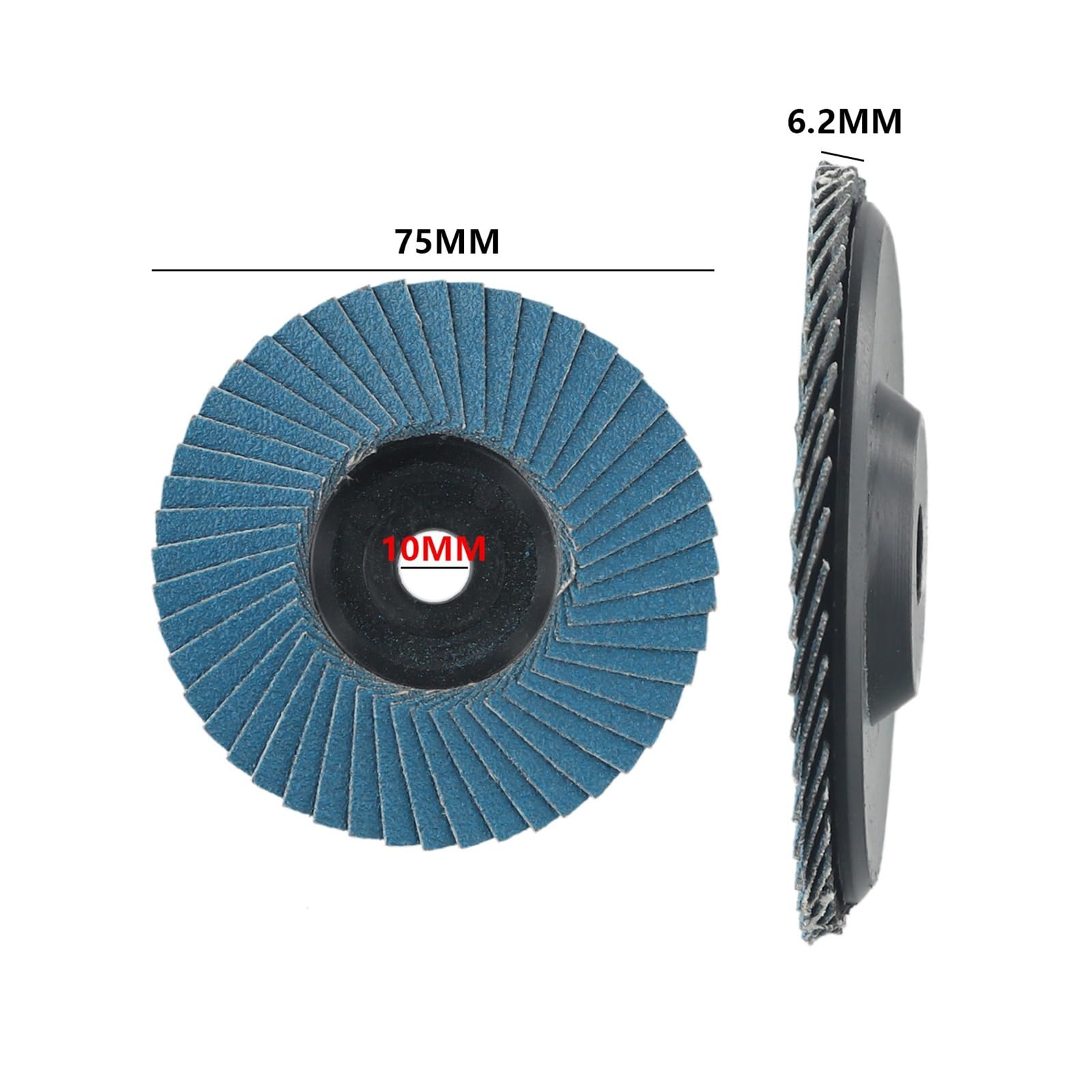 Mi/ni szlifierka kątowa tarcza szlifierska polerska 75 mm tarcza szlifierska otwór 10 mm wielofunkcyjne akcesoria do elektronarzędzi (B 40)