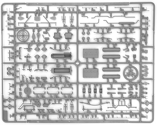 Miniatura 11 de ICM Modelos Henschel 33 D1 Kfz.72 Kit de construcción