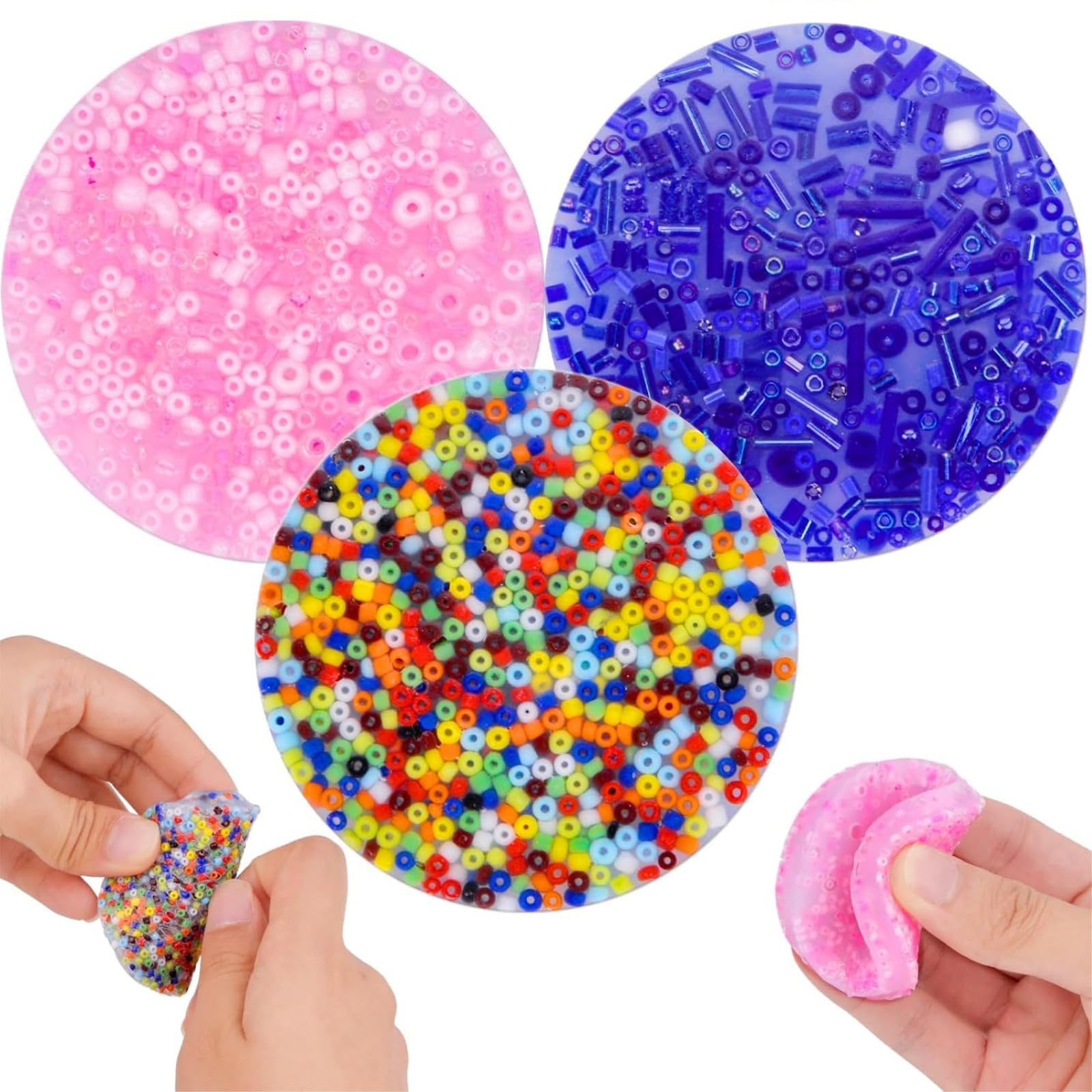 AYAYAMO Picky Pad-Skin Picking Fidget Toys Reusable Sensory Silicone Fidget Toys For Adults Release Stress For Trichotillomania/Dermatillomania /ADHD (Style2)