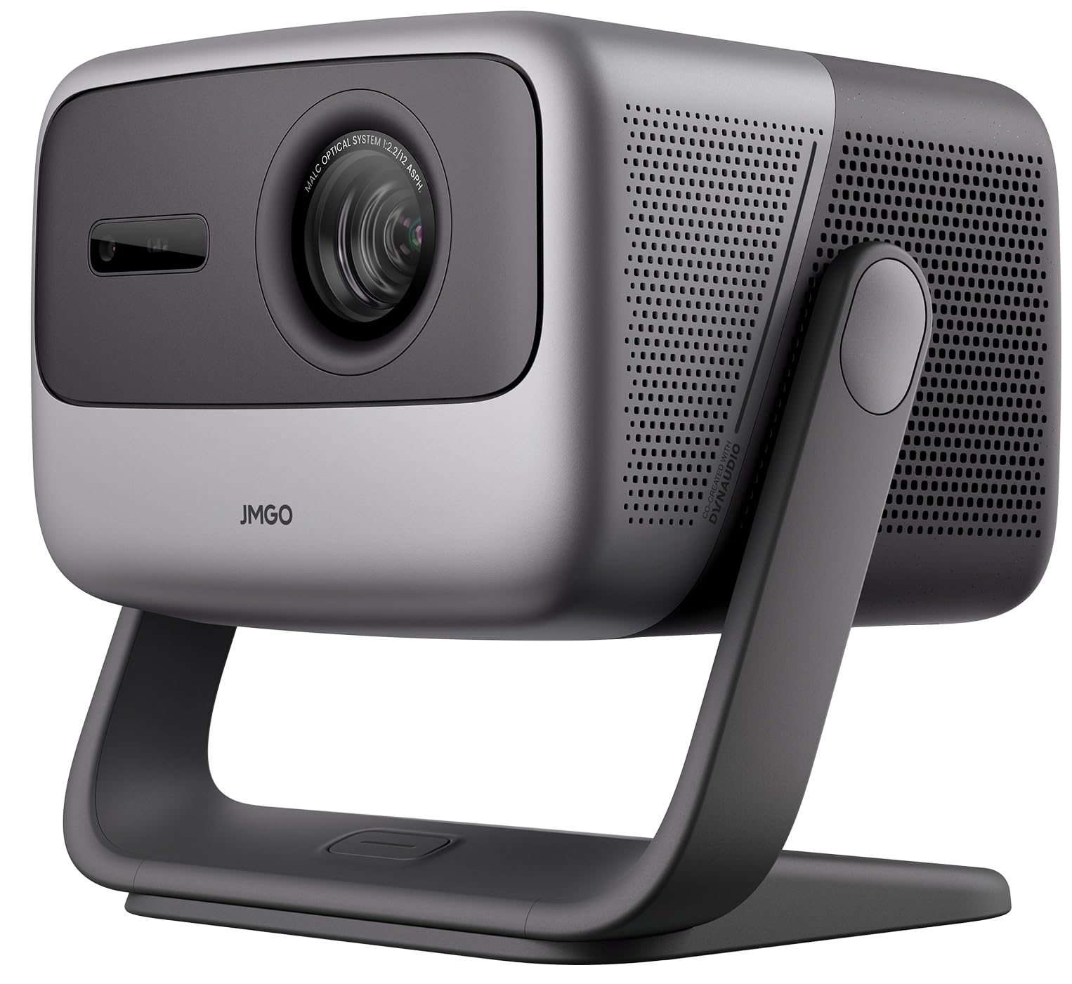 JMGOO N1 Pro 1080P Projector, 1500 CVIA Lumens, Android TV 11.0 Movie Projector with MALC™ Triple Color Laser & Integrated Gimbal Auto Image Correction, Portable Projector with Dynaudio Speakers