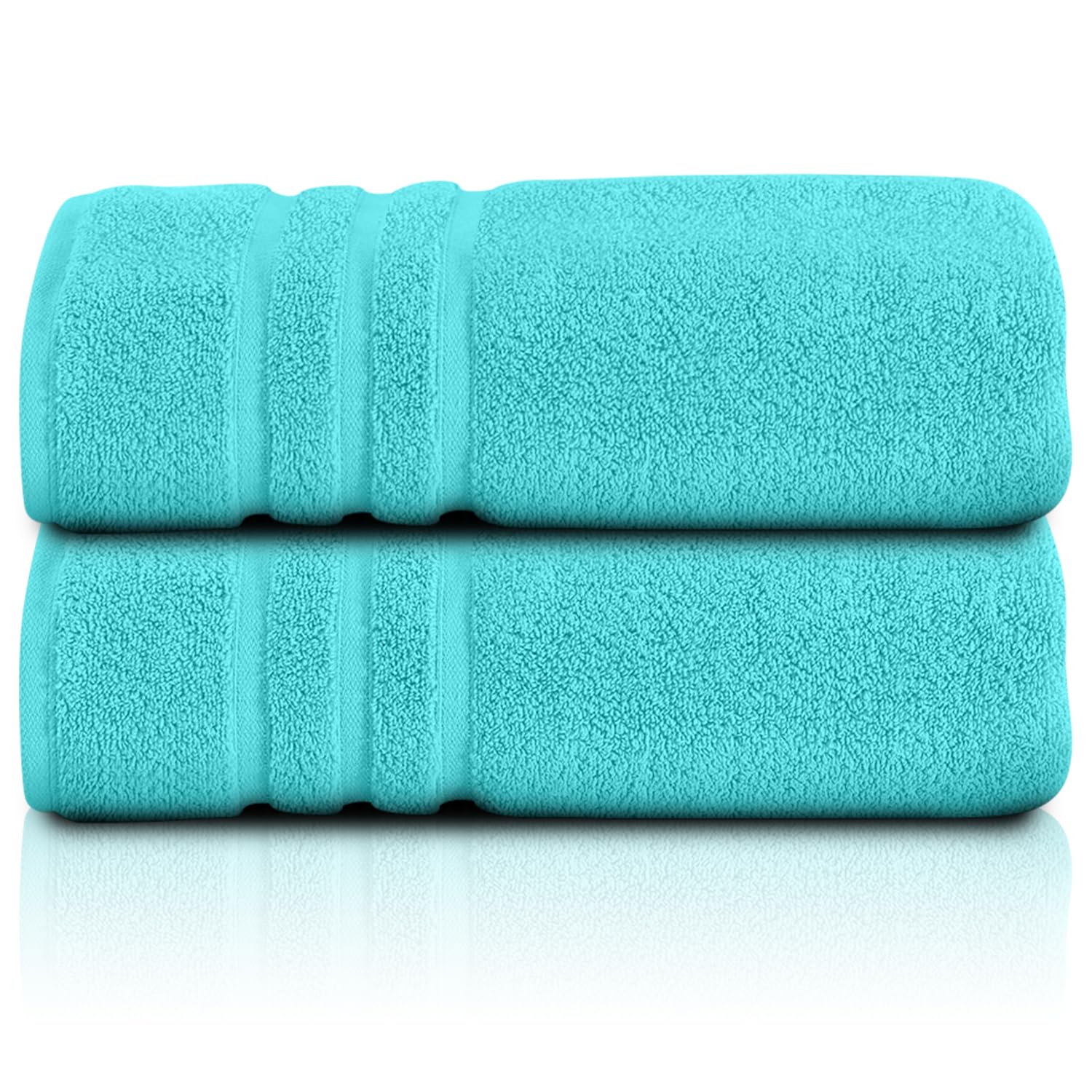 GC GAVENO CAVAILIA 2 Pack Hand Towels For Bathroom - Highly Absorbent Egyptian Cotton Towels - Hotel Quality Quick Dry Hand Towels - Soft Hand Towels (50x80 Cm)