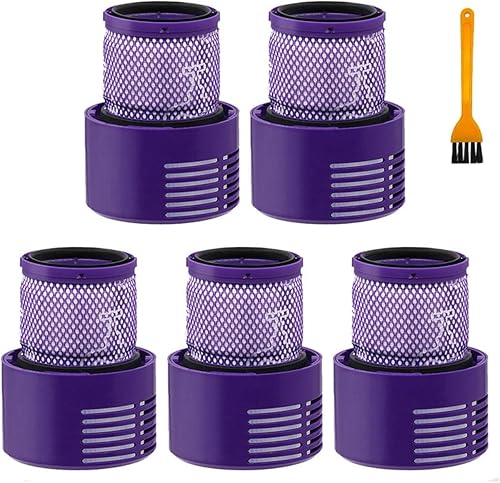 Miniatura 10 de Cyclone Absolute Animal Clean HEPA Filtro de repuesto para aspiradora. Compatible con Dyson V10 SV12 (color  1 juego)