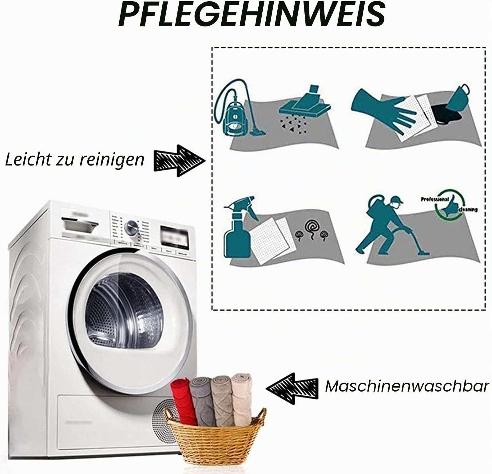 Teppich Läufer Flur Schwarz Weiss Streifen Küchenläufer Marokko Flur Teppich Küchen Teppich Waschbar Rutschfest Flur Teppich Korridor Teppich Für Küche Wohnzimmer Schlafzimmer ,Schwarz,60x150cm