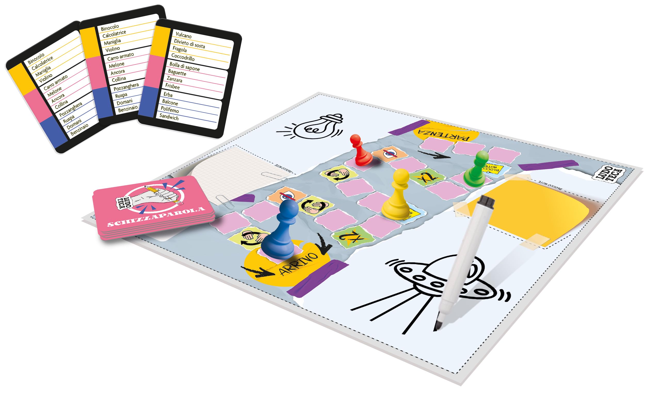 Lisciani Giochi - Ludoteca Pocket Schizzaparola, 110490 - 2