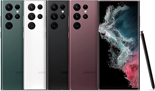 Miniatura 10 de SAMSUNG Galaxy S22 Ultra Smartphone, Android Cell Phone, 128GB, 8K Camera & Video, Brightest Display, S Pen, Long Battery Life, Fast 4nm Processor -