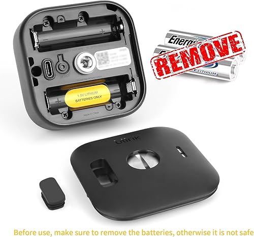 Miniatura 5 de iTODOS Panel solar compatible con cámara Blink Outdoor 4 (4. generación), cable de alimentación para exteriores de 11.8 pies y montaje ajustable,