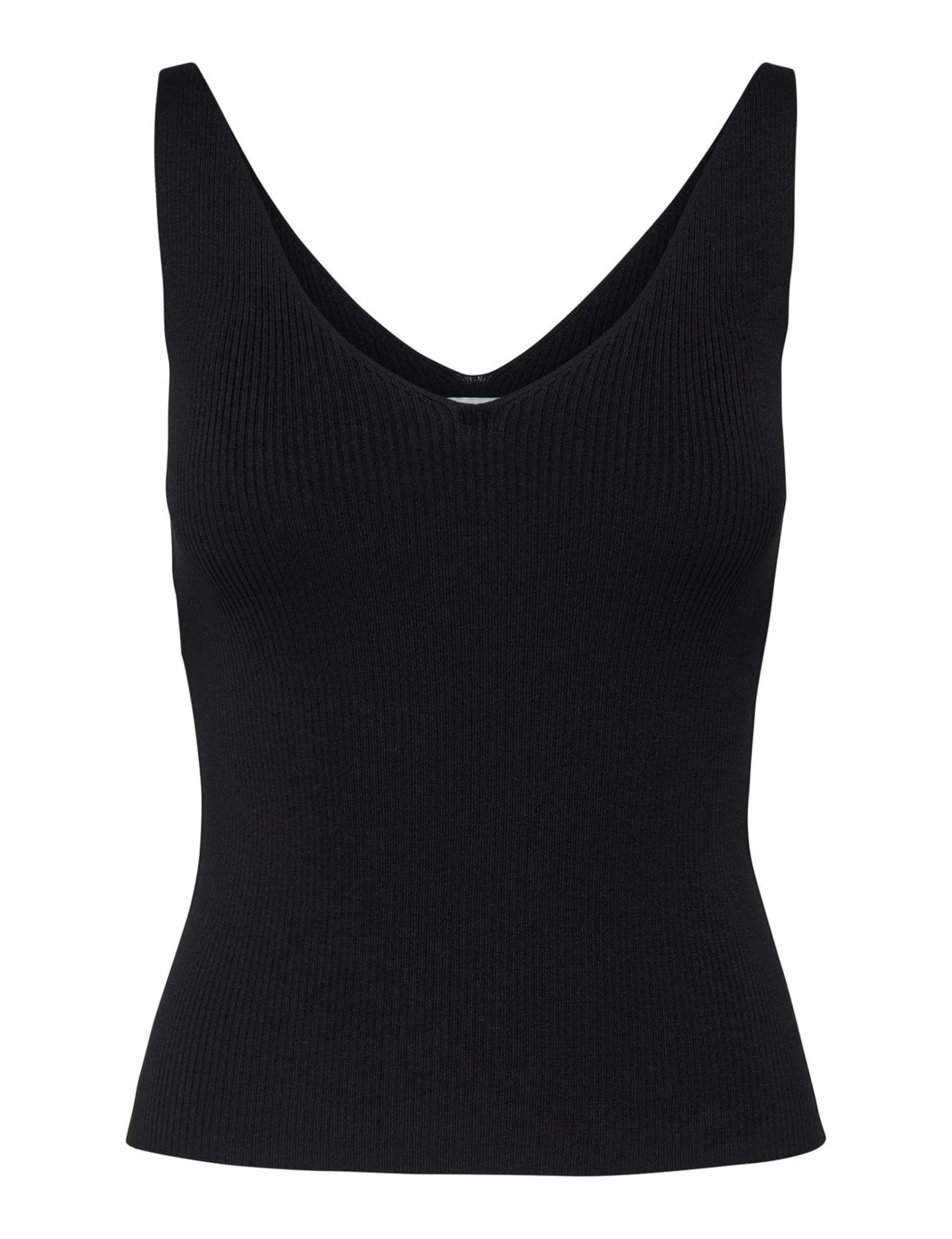 Jdy Women's Black Jacqueline De Yong Nos Jdynanna S/L Top Knt Noos T-Shirt Not Applicable, M