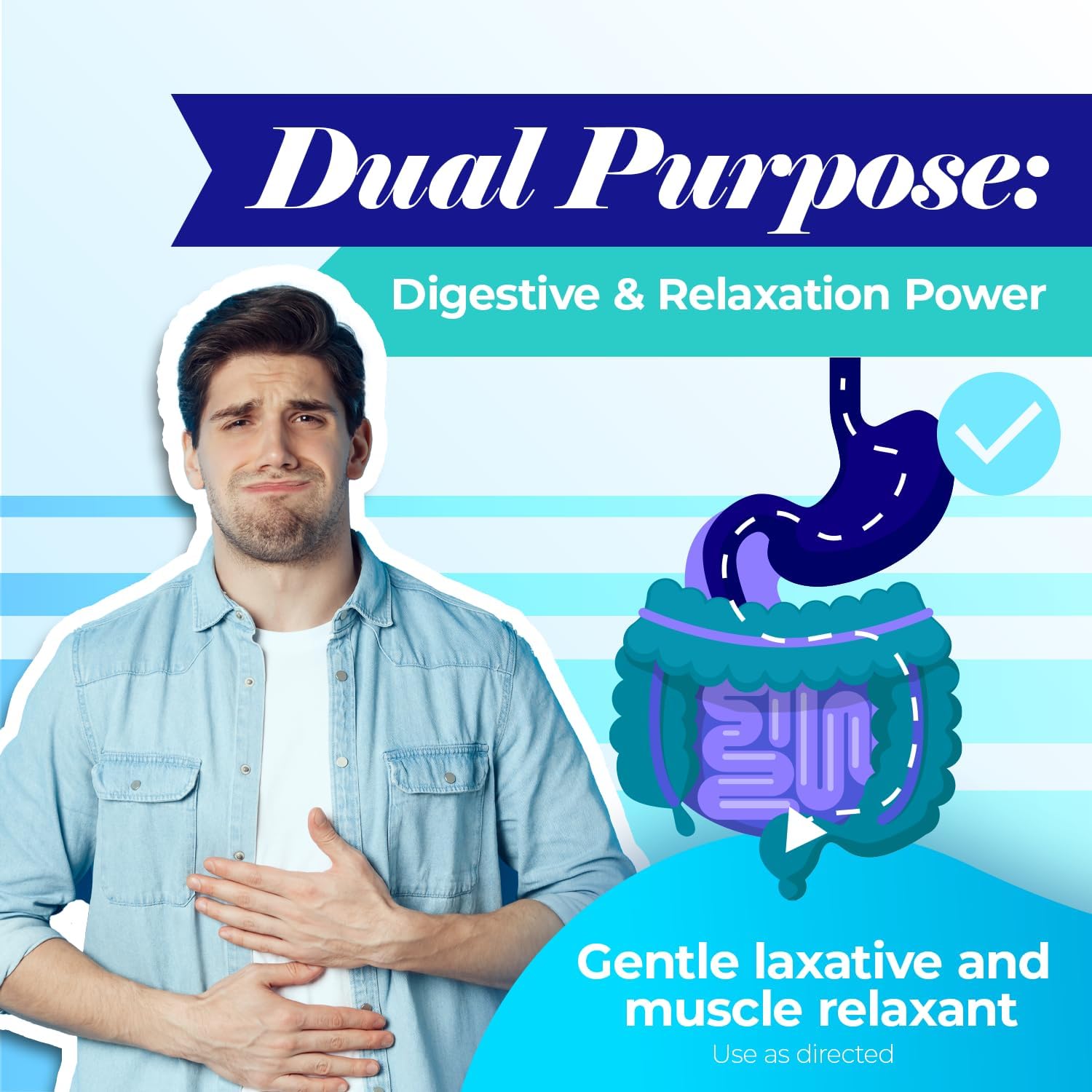 SAL Inglesa Epsom Salt Laxative for Constipation Relief, Muscle Relaxation Magnesium Powder, Stool Softener, 2.82 oz (80gr) Bottle, 1-Pack 2.82 Ounce (Pack of 1) image 5 of 8 B08XPST883