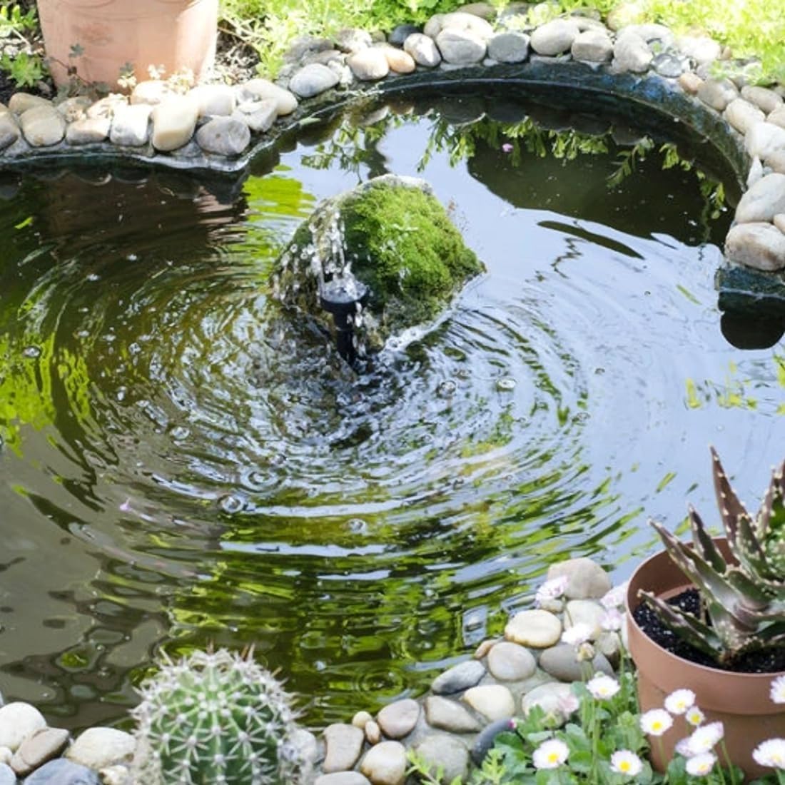 Teloni per laghetti da Esterno - Materiale Flessibile e Resistente ai Raggi UV, Facile da Personalizzare - Ideali per l'allevamento di Pesci, la piantumazione di Piante acquatiche, la creazi