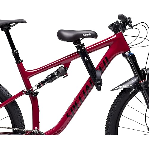 SHOTGUN Kids Ride Original - MTB Bike Seat - Front Mounted Child Bike Seat - Frame Mounted - Kids 2-5 Years. Tried and Tested. Original Design.