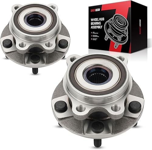 Miniatura 110 de Conjunto de cojinetes de buje de rueda delantera Torchbeam 513347 para Mazda CX-5 2013-2022, 2014-2021 Mazda 6 Rodamiento de rueda de 5 lengüetas