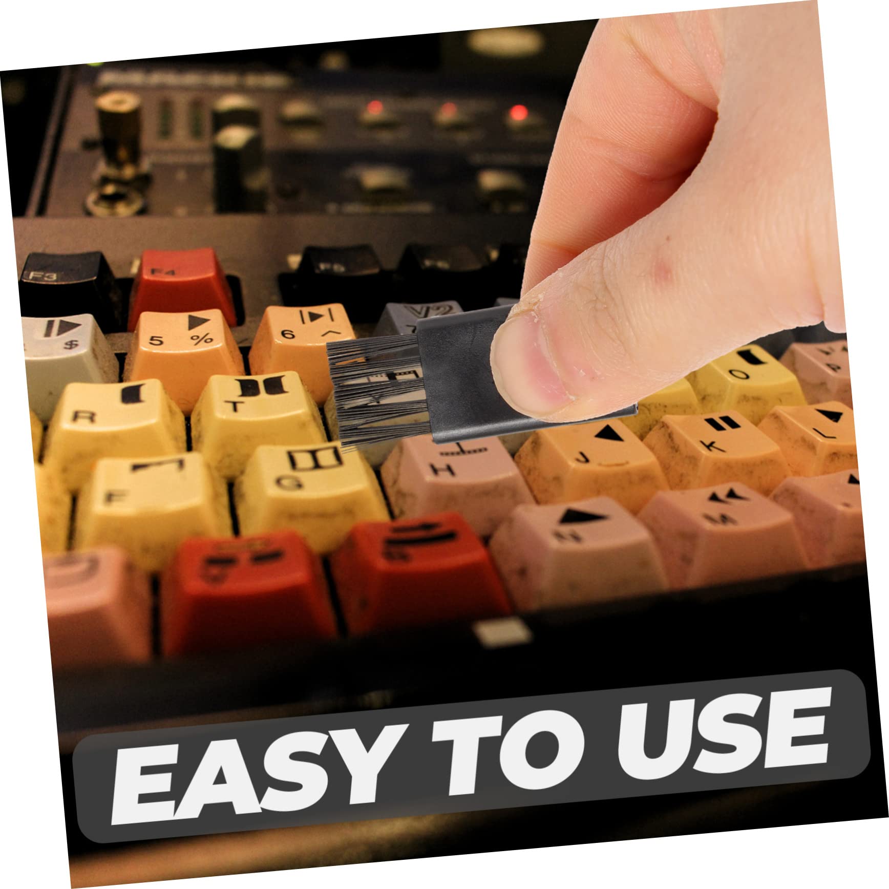 Amosfun 3 Sätze Reinigungskit elektronisches Reinigungsset elektronischer Reiniger sauber Reinigungsset für Ohrhörer tragbar Computer-Reinigungsset Telefonreiniger Rostfreier Stahl