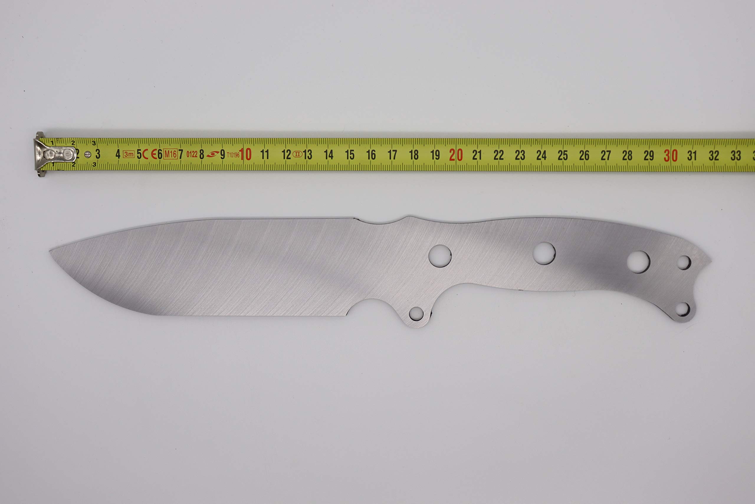 Rohling Model 3-323mm Poliert/Messerbau Messerstahl Messerklinge Klingenrohling Jagdmesser