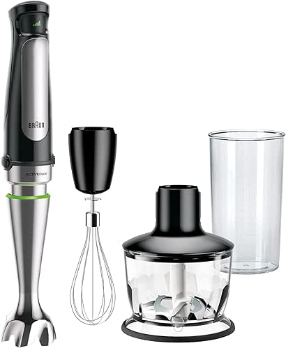 Braun MultiQuick 7 3-in-1 Immersion Blender with Food Processor –