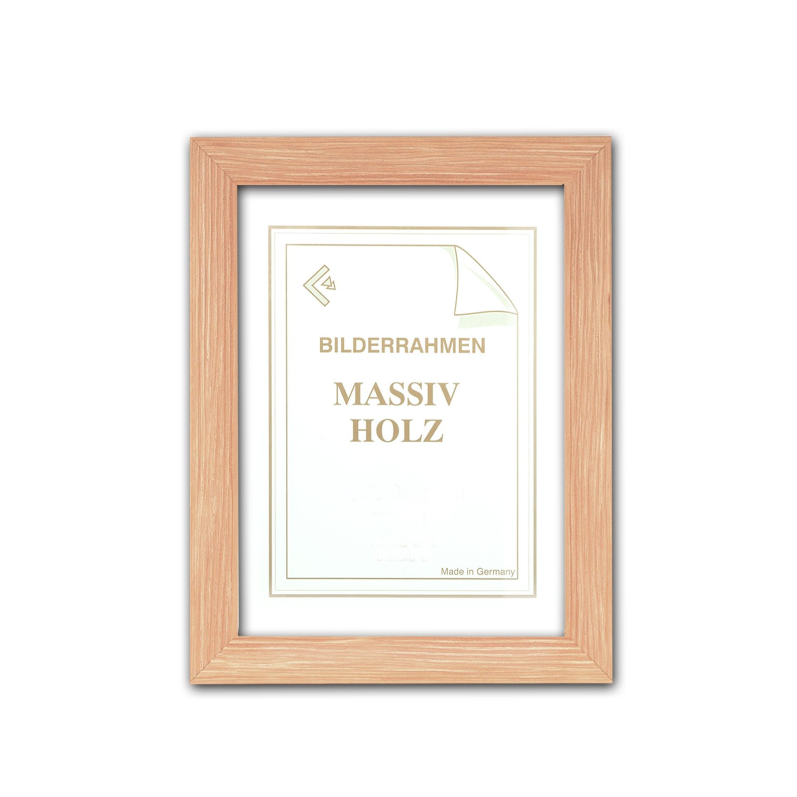 Cadre de fixation Texas de 50x70cm orange grand format d'encadrement