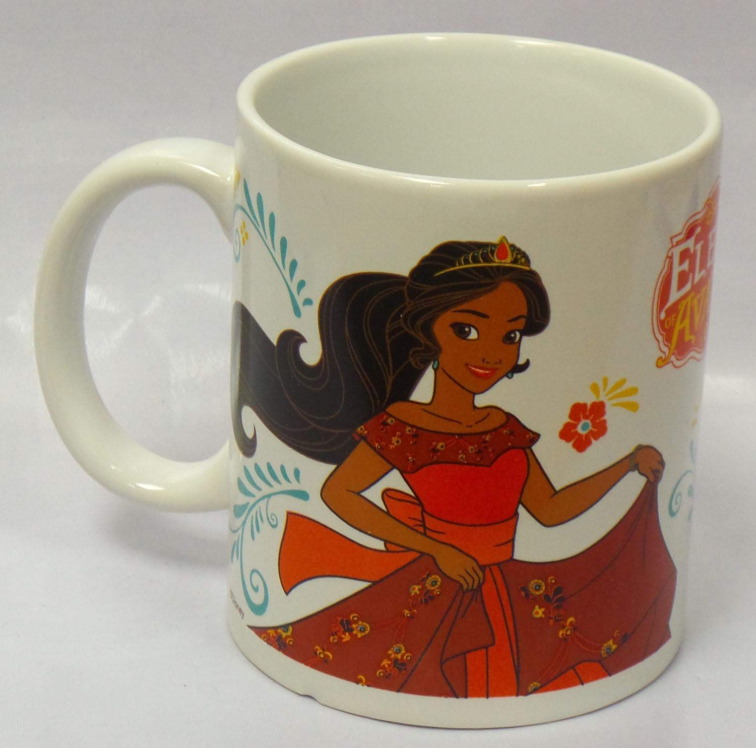 DISNEY CERAMIC PROMO MUG 11 OZ IN GIFT BOX ELENA OF AVALOR
