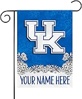 Vista 119 de Rico Industries Bandera de jardín personalizada estándar/primaria de la NCAA