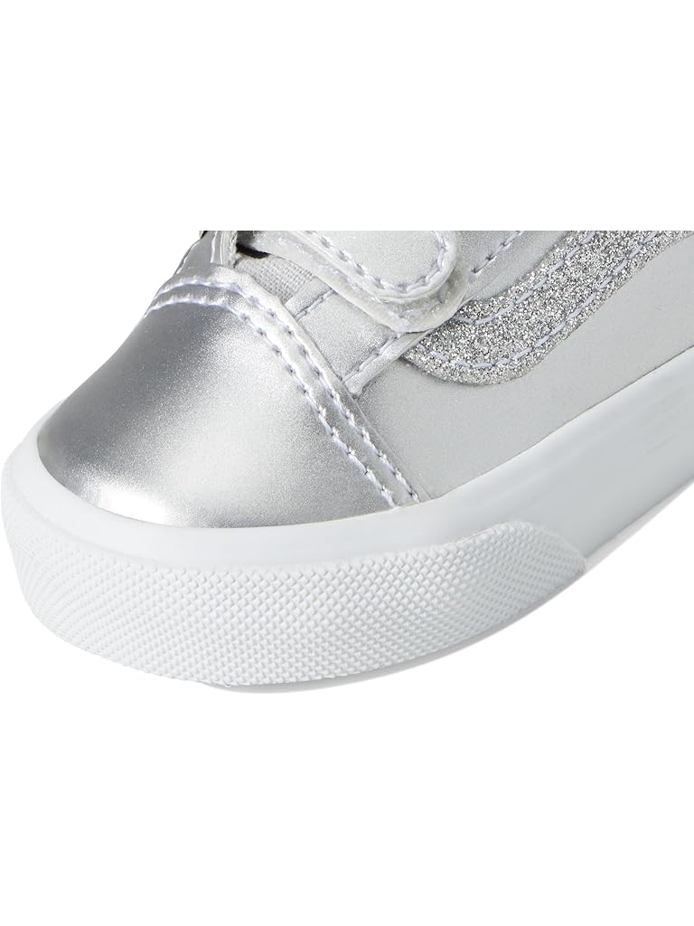 Silver Vans Old Skool™ V (Infant/Toddler)