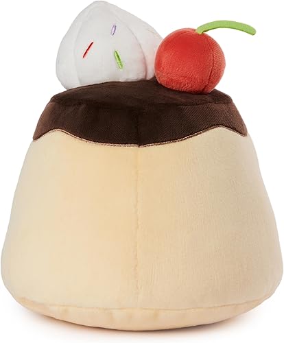Miniatura 5 de GUND Sanrio Gudetama El huevo perezoso de peluche, Flan Gudetama juguete de peluche para edades de 1 año en adelante, 9 pulgadas