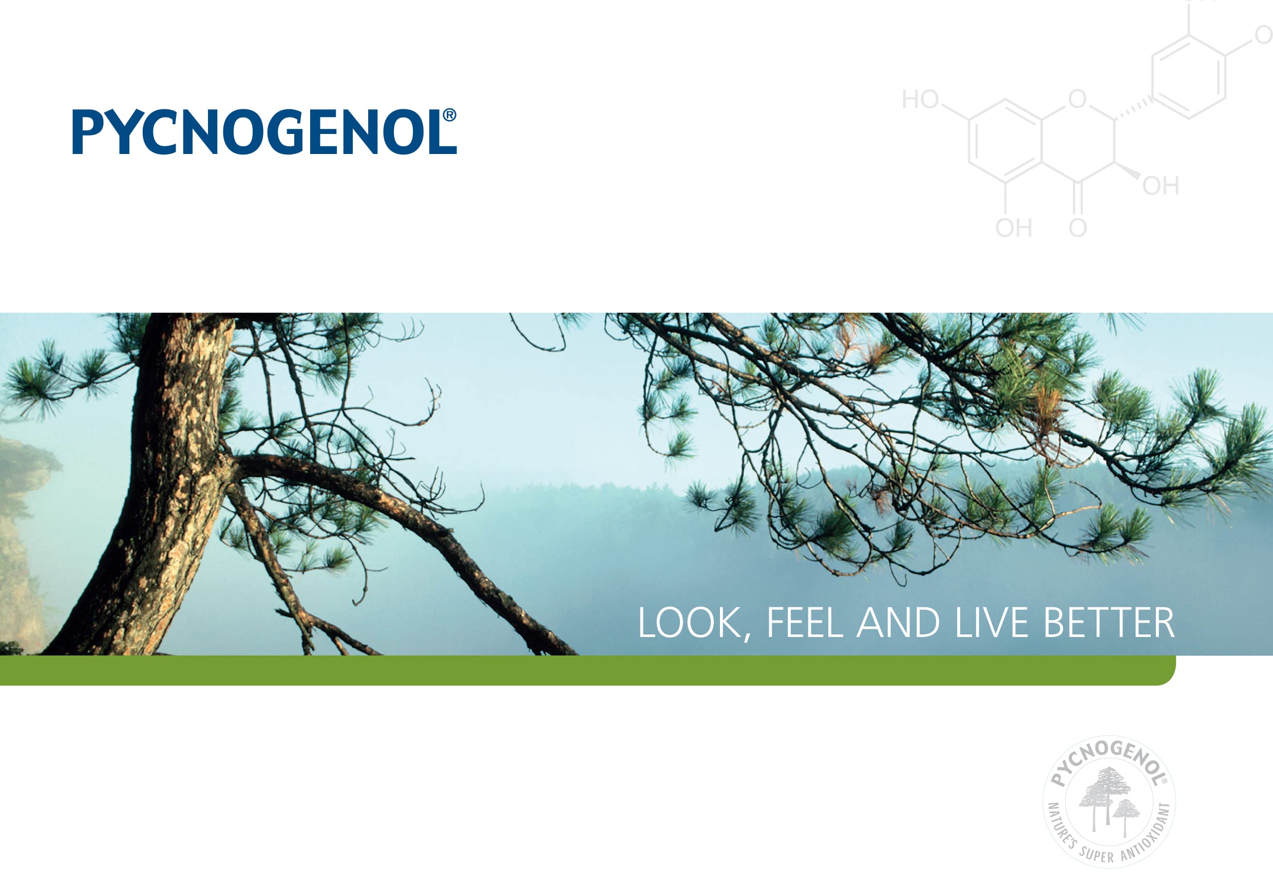 PYCNOGENOL® Vegane Kapseln 100 mg, 180 Stück - Ma Santé Naturelle | Super Antioxidant, Laborgeprüft, Horphag Research Schweiz, Ohne Allergene