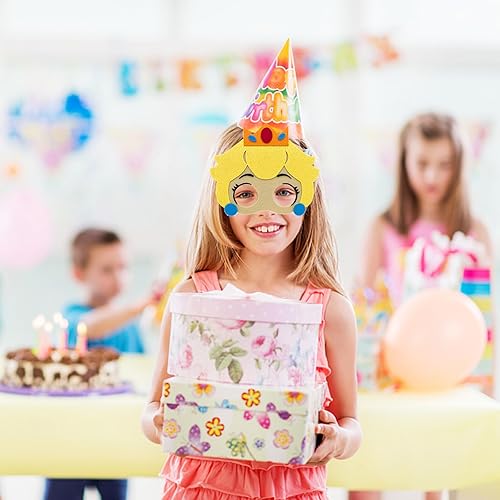 Miniatura 6 de 12 máscaras de fieltro con temática de juegos de rol, regalos de fiesta, suministros de fiesta temática de juegos, máscaras de cumpleaños, cosplay,