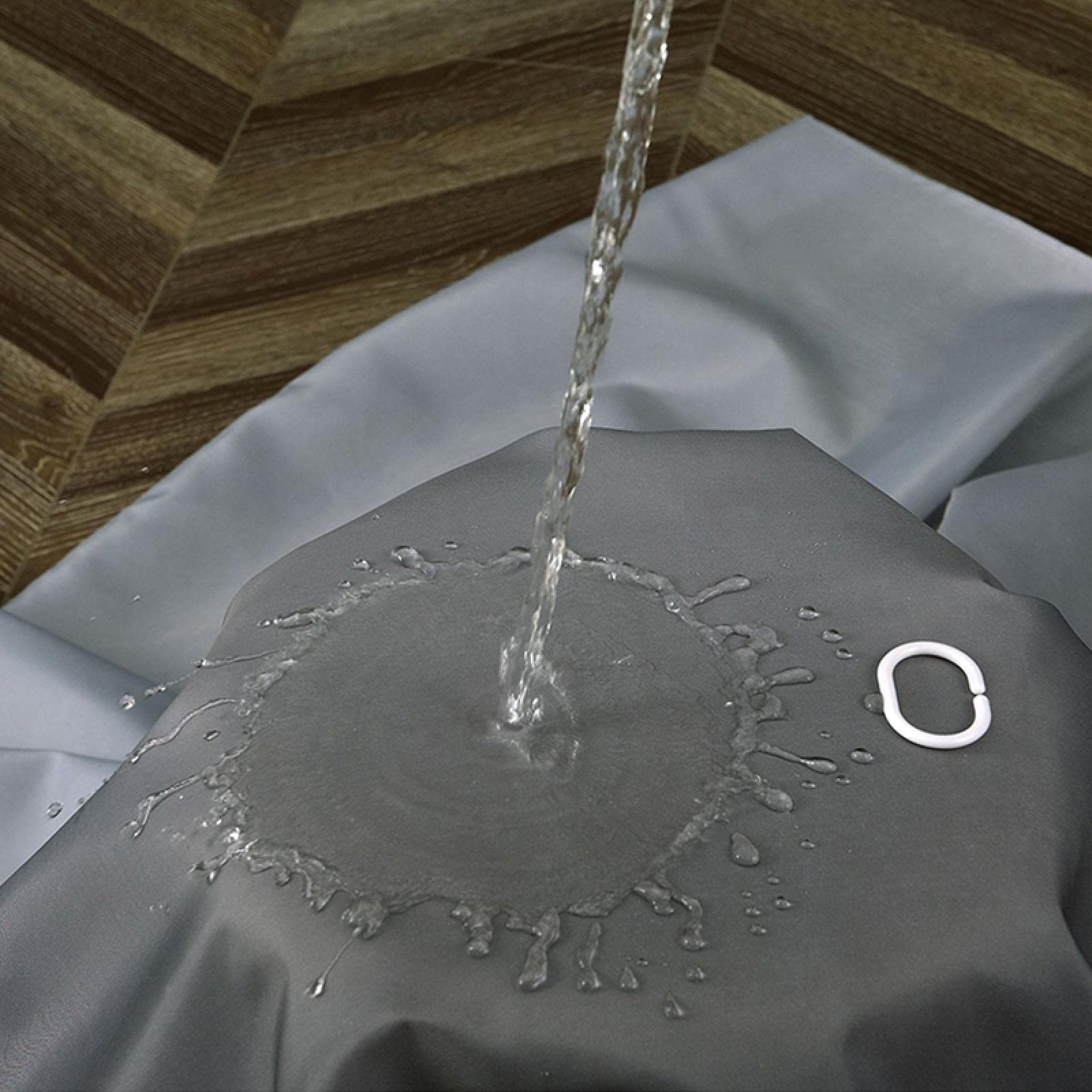 AXUWUH Rideau de Douche Moderne à imprimé léopard Abstrait, Motif géométrique guépard pour Salle de Bain, Tissu Polyester 240x200cm(94,49x78,74 Pouces)