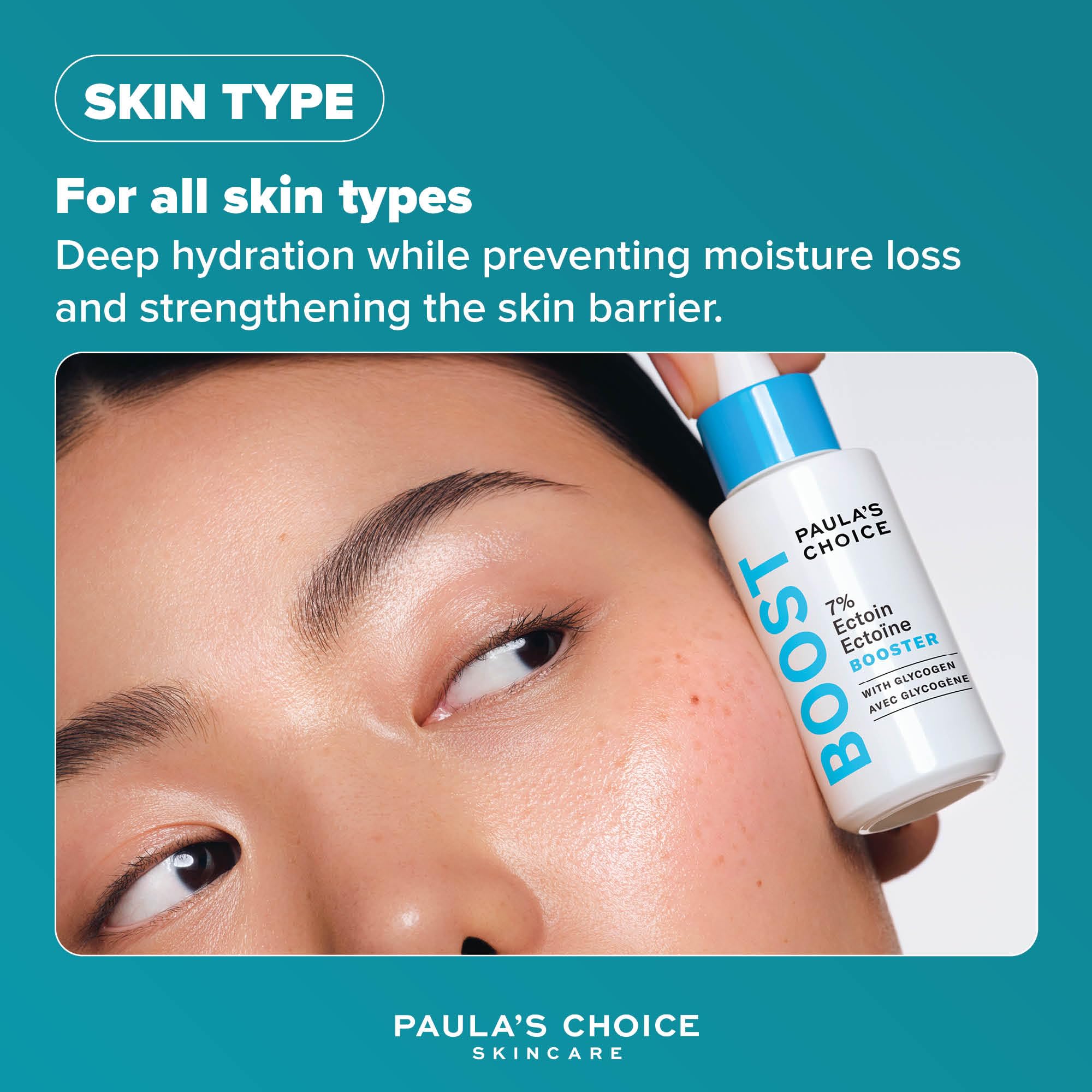 Paula's Choice 7% Ectoin & Hyaluronic Acid Milky Hydrating Serum - Serum do Twarzy - Natychmiastowe Nawilżenie - Koi, Redukuje Zaczerwienienia - z Kwas Hialuronowy - Wszystkie Rodzaje Skóry - 20 ml